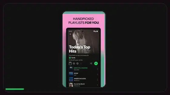 Cómo ocultar artistas recientes en Spotify - Spotify app screenshot 4