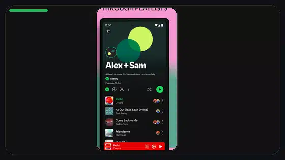 Cómo ocultar artistas recientes en Spotify - Spotify app screenshot 5