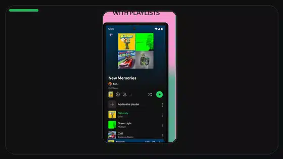 Cómo ocultar artistas recientes en Spotify - Spotify app screenshot 8