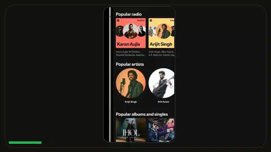 Cómo mantener Spotify APK actualizado de forma segura - Spotify app screenshot 6