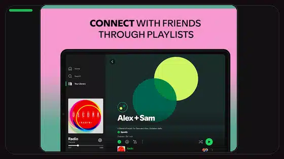 Cómo hacer privadas tus playlists de Spotify - Spotify app screenshot 2