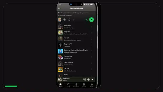 Cómo hacer privadas tus playlists de Spotify - Spotify app screenshot 8