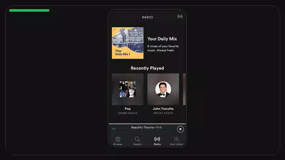 Cómo hacer privadas tus playlists de Spotify - Spotify app screenshot 10