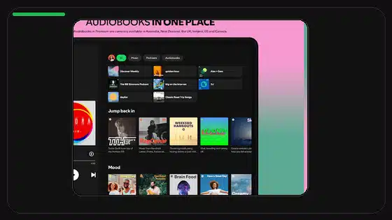 Cómo gestionar notificaciones de Spotify - Spotify app screenshot 3