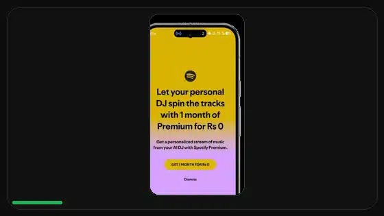 Cómo gestionar notificaciones de Spotify - Spotify app screenshot 5