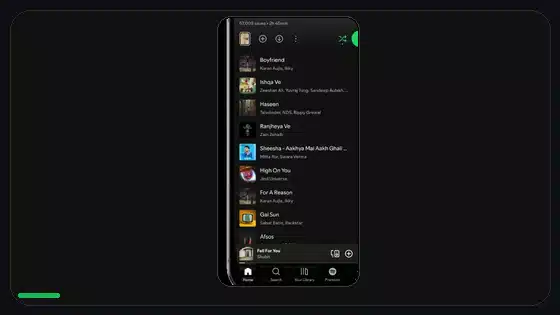 Cómo gestionar notificaciones de Spotify - Spotify app screenshot 8