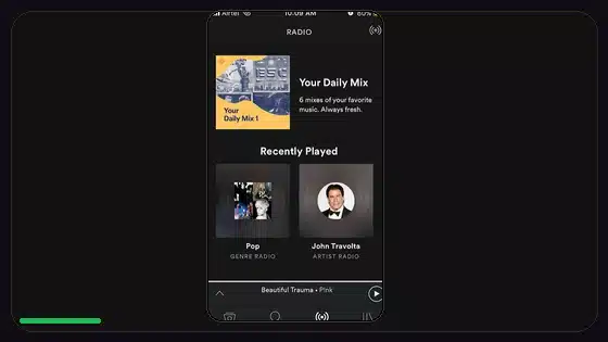 Cómo gestionar notificaciones de Spotify - Spotify app screenshot 10