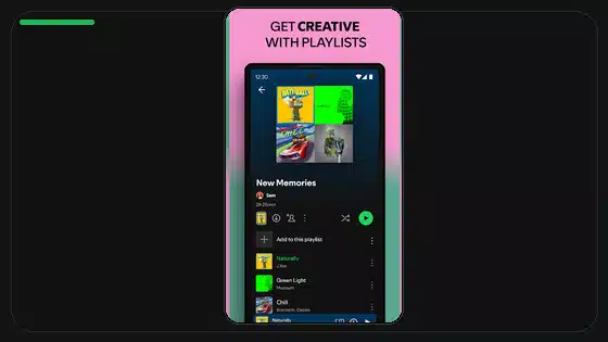 Cómo organizar playlists de Spotify en Android - Spotify app screenshot 8