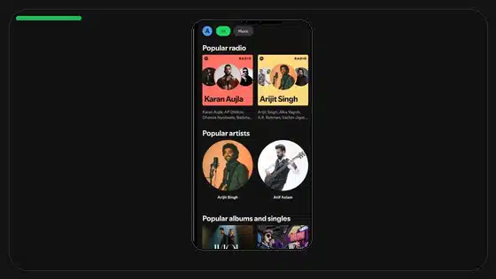Cómo ahorrar datos móviles al usar Spotify - Spotify app screenshot 6