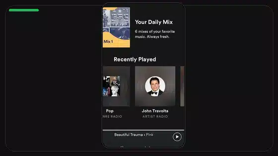 Cómo ahorrar datos móviles al usar Spotify - Spotify app screenshot 10