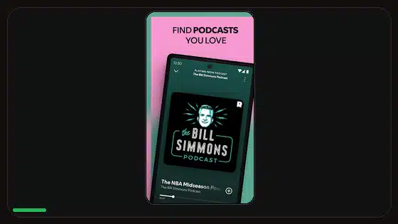 Cómo compartir playlists de Spotify desde Android - Spotify app screenshot 2