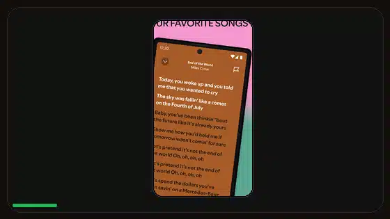 Cómo compartir playlists de Spotify desde Android - Spotify app screenshot 3