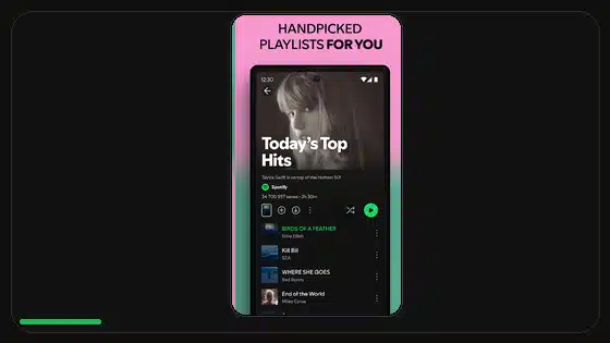 Cómo compartir playlists de Spotify desde Android - Spotify app screenshot 4