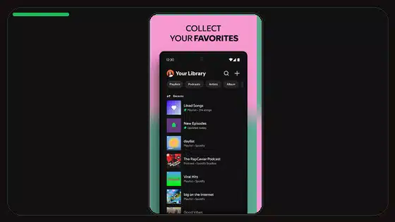 Cómo compartir playlists de Spotify desde Android - Spotify app screenshot 7