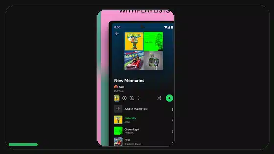Cómo compartir playlists de Spotify desde Android - Spotify app screenshot 8