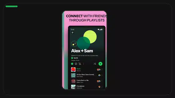 Cómo transferir playlists de Spotify entre cuentas - Spotify app screenshot 5
