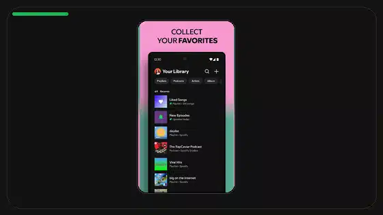 Cómo transferir playlists de Spotify entre cuentas - Spotify app screenshot 7