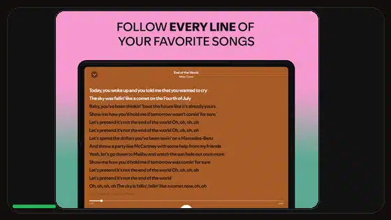 Cómo actualizar Spotify Premium APK en Android featured Spotify screenshot