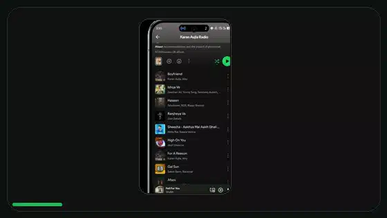 Cómo usar los códigos de Spotify - Spotify app screenshot 8