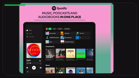 Cómo usar Spotify Jam con amigos - Spotify app screenshot 3