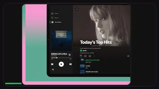 Cómo usar Spotify Jam con amigos - Spotify app screenshot 4