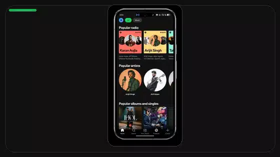 Cómo usar Spotify Jam con amigos - Spotify app screenshot 6