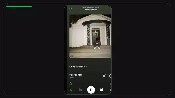 Cómo usar Spotify Jam con amigos - Spotify app screenshot 7