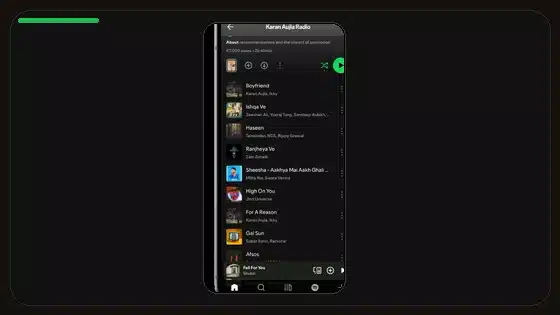 ¿Es seguro usar Spotify Premium APK? - Spotify app screenshot 8