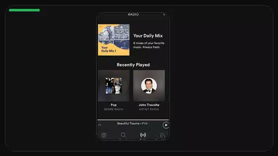 ¿Es seguro usar Spotify Premium APK? - Spotify app screenshot 10