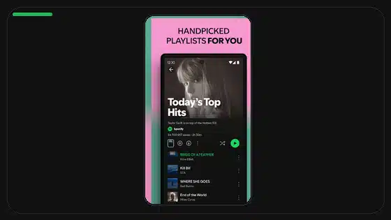 Ajustes de reproducción automática de Spotify explicados - Spotify app screenshot 4