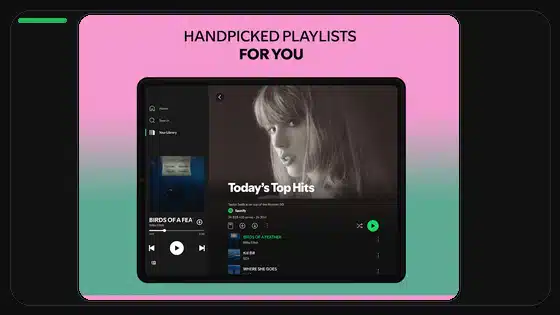 Consejos de calidad de audio Bluetooth en Spotify - Spotify app screenshot 4