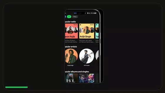 Consejos de calidad de audio Bluetooth en Spotify - Spotify app screenshot 6