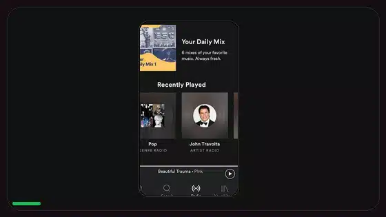 Consejos de calidad de audio Bluetooth en Spotify - Spotify app screenshot 10