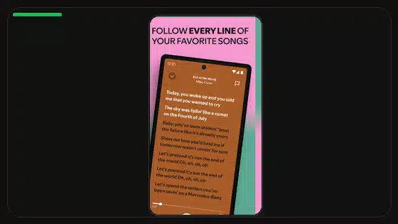 Ajustes de crossfade de Spotify para transiciones suaves - Spotify app screenshot 3
