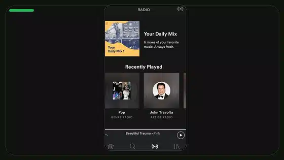 Guía de ahorro de datos y calidad de audio en Spotify - Spotify app screenshot 10