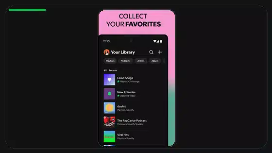 Reproducción sin pausas de Spotify explicada - Spotify app screenshot 7