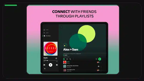 Solución de sincronización de letras en Spotify - Spotify app screenshot 2