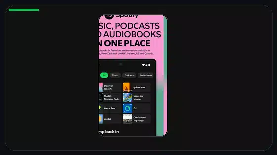 Ajuste de audio mono de Spotify explicado featured Spotify screenshot