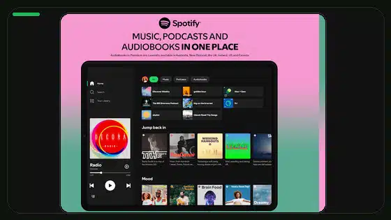 Spotify se detiene al bloquear la pantalla: solución - Spotify app screenshot 3