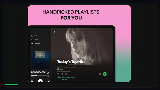 Spotify se detiene al bloquear la pantalla: solución - Spotify app screenshot 4