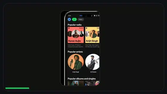 Spotify se detiene al bloquear la pantalla: solución - Spotify app screenshot 6
