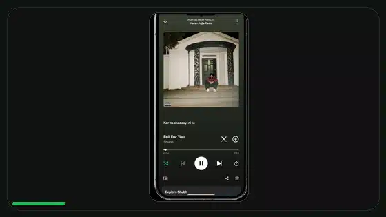 Spotify se detiene al bloquear la pantalla: solución - Spotify app screenshot 7