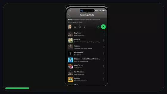 Spotify se detiene al bloquear la pantalla: solución - Spotify app screenshot 8
