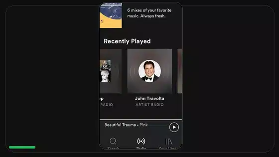 Spotify se detiene al bloquear la pantalla: solución - Spotify app screenshot 10