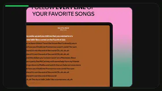 Alternativas a Spotify Premium APK para Android featured Spotify screenshot