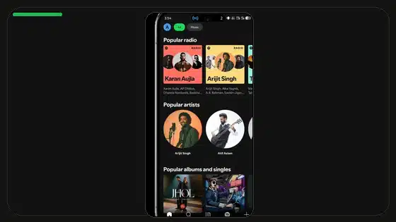 Alternativas a Spotify Premium APK para Android - Spotify app screenshot 6
