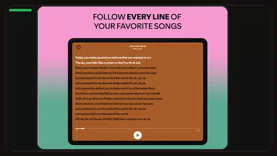 Spotify Premium APK no funciona en Android Auto featured Spotify screenshot