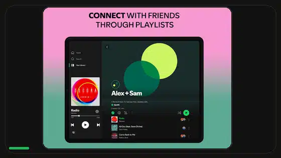 Spotify Premium APK no funciona en Android Auto - Spotify app screenshot 2