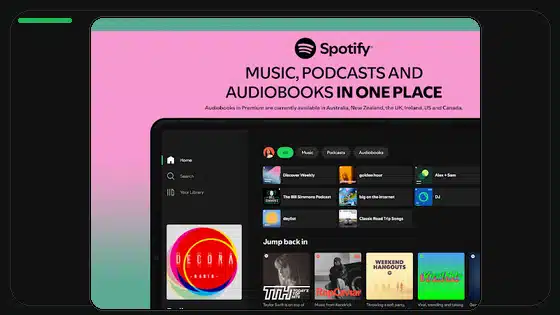 Spotify Premium APK no funciona en Android Auto - Spotify app screenshot 3