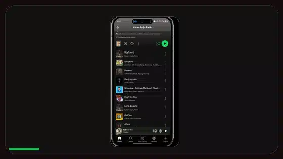 Spotify Premium APK no funciona en Android Auto - Spotify app screenshot 8